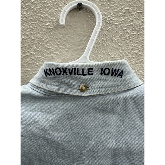 LA Loving Mens Shirt Medium Short Sleeve Button Up National Sprint Car Hall Fame - Picture 8 of 13